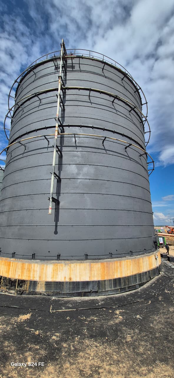 Tank Blasting & Painting Work
